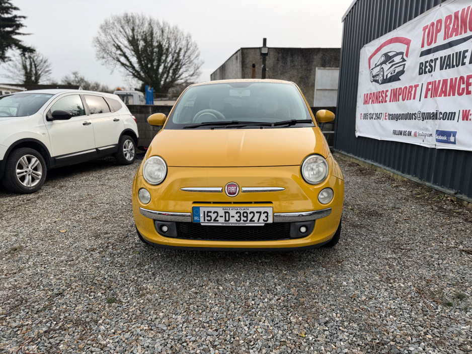 2015 Fiat 500 1.2 69hp Lounge Plus €8,499