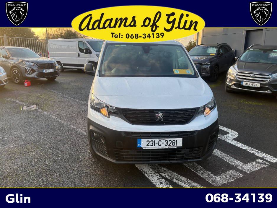 2023 Peugeot Partner PROFESSIONAL PLUS 1.5 HDI **INCLUDES VAT*** €17,950