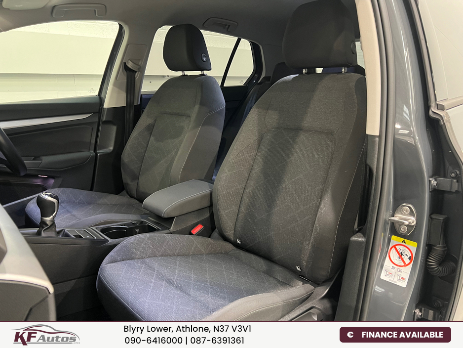 2022 Volkswagen Golf Life 2.0TDI 6 Speed Manual 115bhp 5dr  - 222 Reg €24,995