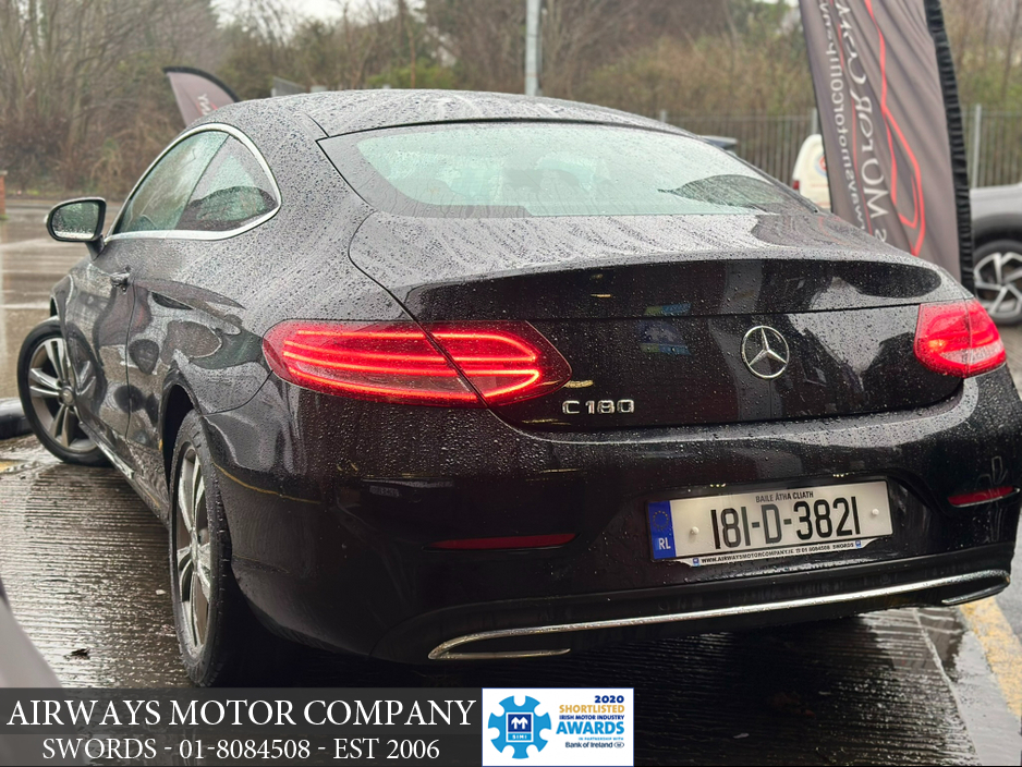 2018 Mercedes-Benz C Class C180 COUPE SPORT 2DR €22,950