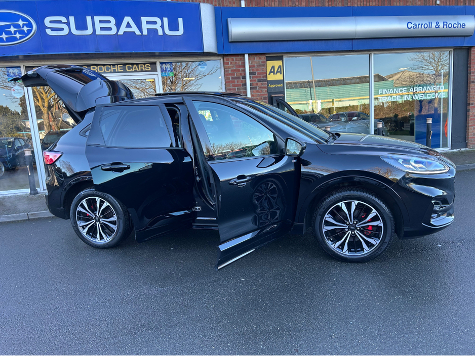 2022 Ford Kuga ST-LINE X ED PHEV CV EDITION - STunning Hybrid SUV in Black with Mega-Spec. - Top Trade-Ins & Great Finance Deals - Assured Dealer Warranty - €25,950