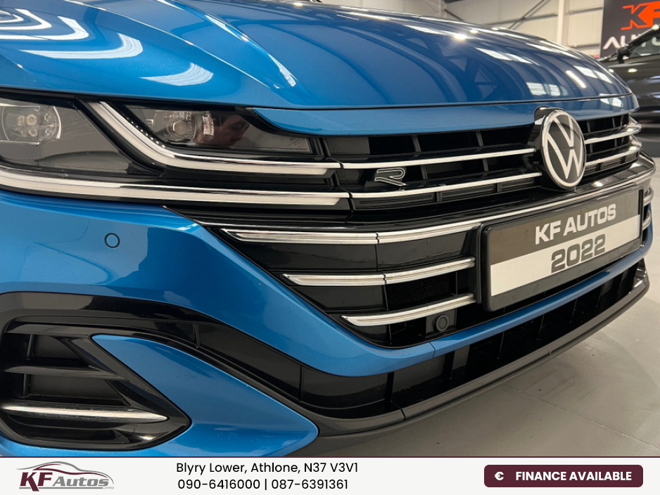 2022 Volkswagen Arteon R Line 2.0TDI 150bhp 4dr DSG Auto - 221 Reg €38,995