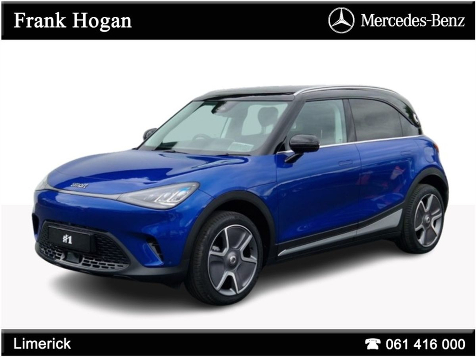 2026 Smart #1 THE ALL NEW SMART #1 PRO + 62 KW / 420 RANGE ( 272 BHP )NOW AVAILABLE AT Frank Hogan Mercedes Benz 061 416000. €33,987