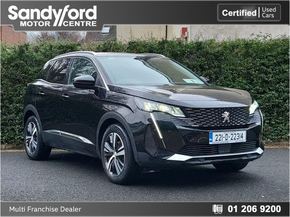 2022 Peugeot 3008 1.2 PureTech 130bhp Auto Allure €27,950