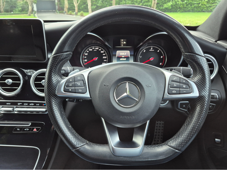 2017 Mercedes-Benz C Class C180d AMG LINE AUTO - Irish Car - Full Mercedes Service History - Two Keys - NCT - Low Mileage - 12 Month Warranty €22,950