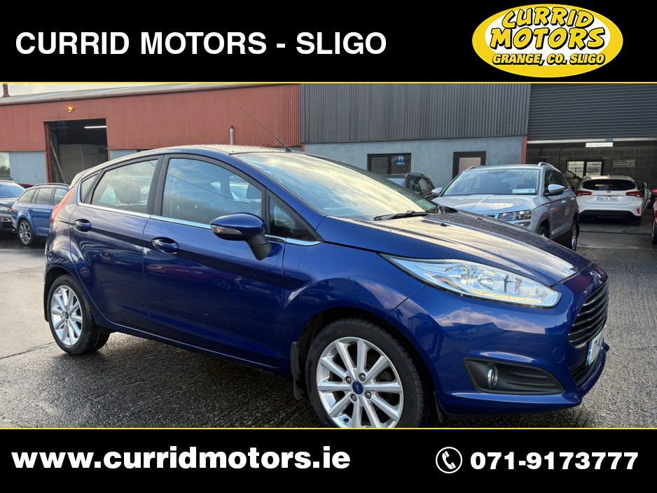 2017 Ford Fiesta TITANIUM 1.25 60PS M5 5 MCA 4DR