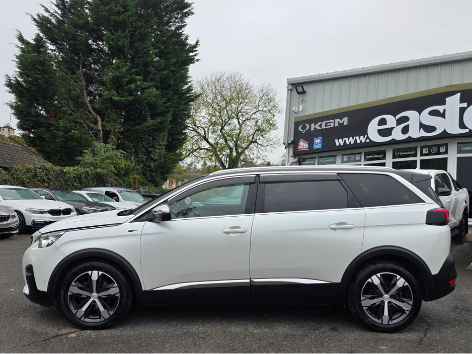 2018 Peugeot 5008 ( 182 REG ) GT LINE 7 SEATER  - DIGITAL DASH - CAMERA - ALLOYS -   CARPLAY ANDROID AUTO EU RADIO  PEARL WHITE €25,950