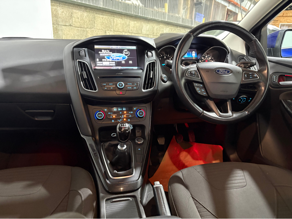 2016 Ford Focus 1.5 TDCI TITANIUM 120PS 6SPEED 5DR €9,950