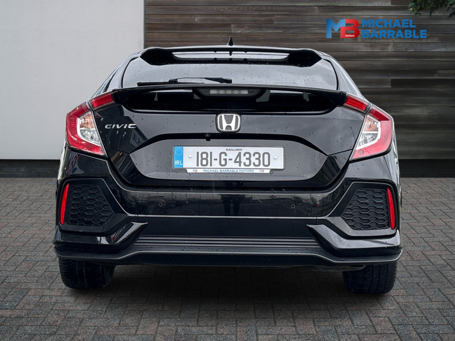 2018 Honda Civic 1.0 VTEC TURBO SR 5DR 129PS €13,950