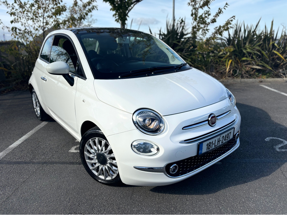 2018 Fiat 500 1.2 Lounge Edition…Only 27,000 Miles. €11,499