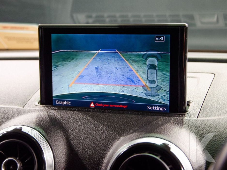 2016 Audi S3 BLACK HALF LEATHER UPHOLSTERY - FACTORY ALLOY WHEELS - FLAT BOTTOM STEERING WHEEL - REVERSE CAMERA €25,950