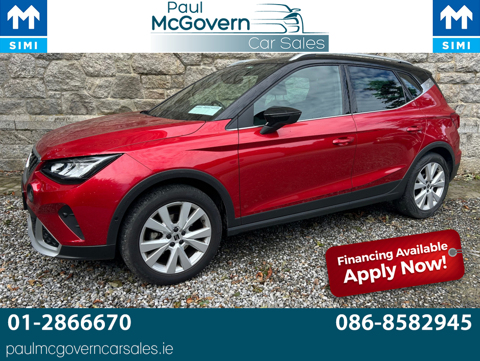 2023 SEAT Arona PA 1.0 TSI 110HP XP 5DR**//**ANDROID  AND APPLE CAR PLAY**//**CRUISE CONTROL**//**REVERSING CAMERA AND SENSORS**//**SAT NAV**//**FINANCE AVAILABLE**//**TRADE IN WELCOME**//**WARRANTY!!!!! €19,725