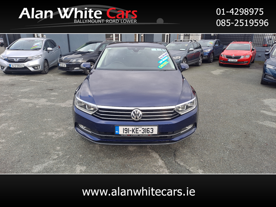 2019 Volkswagen Passat HIGHLINE 2.0 TDI MANUAL 6SPEED FWD 150HP 4DR €22,950