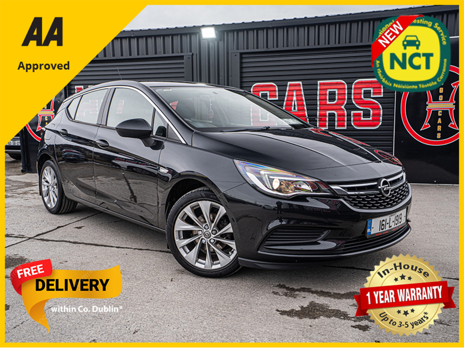 2016 Opel Astra 2016 Opel Astra 1.0/New NCT/Irish/1yr warranty €10,888