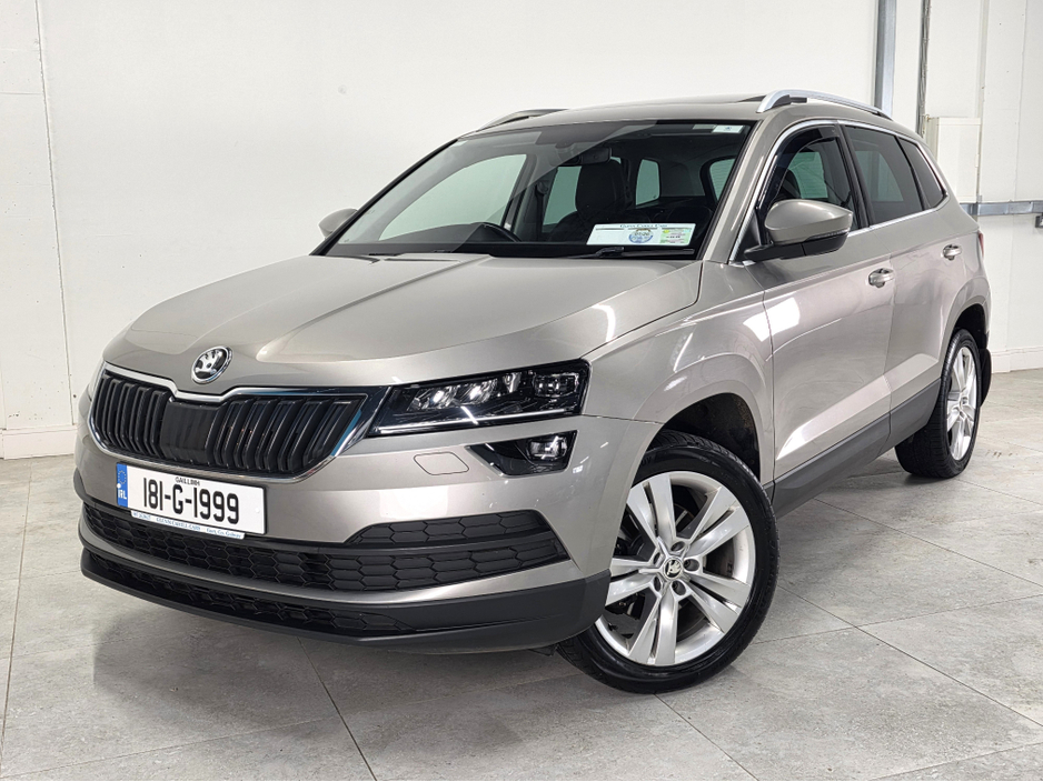 2018 Skoda Karoq STYLE 1.6 TDI 116 BHP - Pan Roof, Leather €15,900