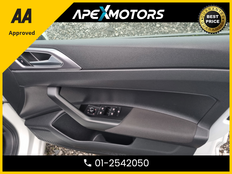 2019 Volkswagen Polo FINANCE ARRANGED * 1.0 NEW MODEL 5DR * NEW NCT JUN-27 * IMMACULATE * STAMPED SERVICE HISTORY * AA APPROVED * 101 SAFETY CHECKLIST * AUTOMATIC * COLOUR REVERSE CAMERA * TOP-SPEC 5DR HATCH * LOW LOW KMs €16,449
