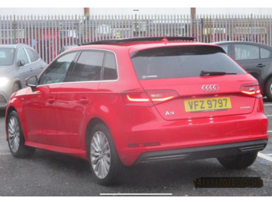 2015 Audi A3 E-TRON S-A SPORTBACK €13,950