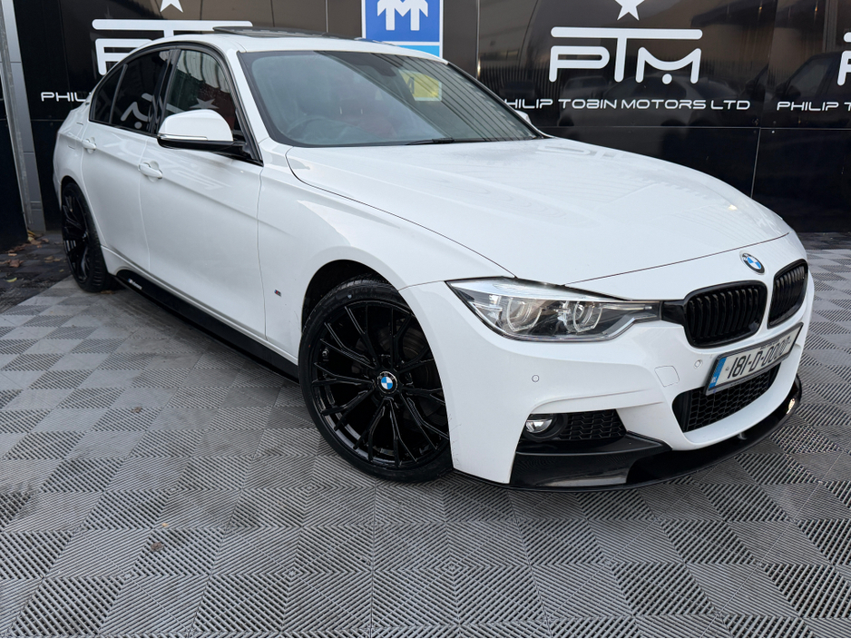 2018 BMW 3 Series 330e M SPORT F30 252HP AUTO Sunroof & Red Leather €20,995