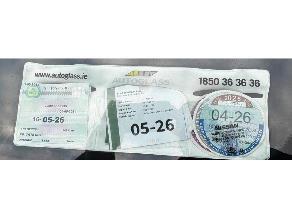 2018 Nissan Leaf Leaf SVE 40 kWh €8,950