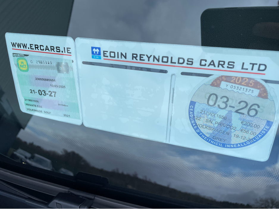 2021 Volkswagen Golf 211 STYLE 2.0 TDI  5DR LEATHER HIGH SPEC! €24,995