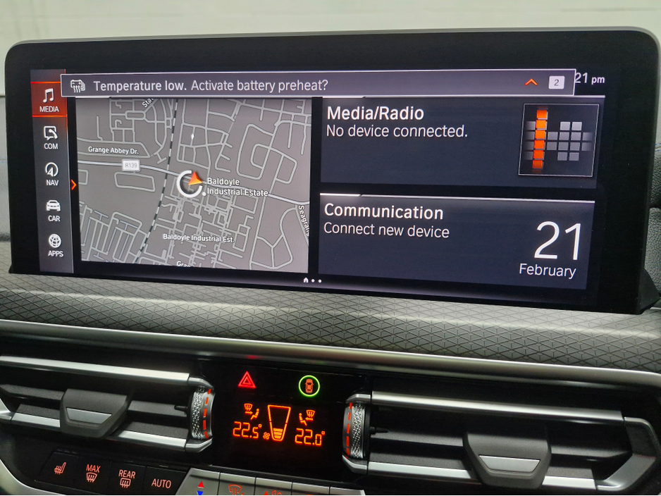 2022 BMW iX3 222 IX3 M SPORT PRO (HIGH SPEC) VIS PACK+LASER-  COMFORT PACK PLUS- DRIVER ASSISTANT PROF- PARKING ASSIST PLUS- TECHNOLOGY PACK PLUS - HARMON KARDON - ACTIVE CRUISE CONTROL -- HARMON KARDON - HEADS UP €36,995