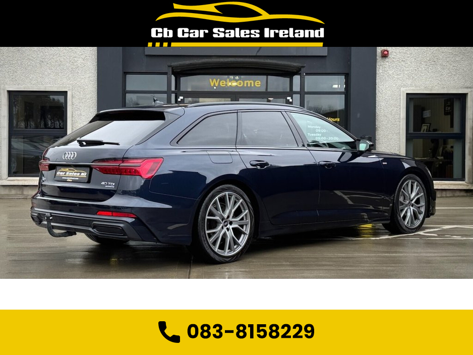 2022 Audi A6 S LN BLK 40TDI MHEV AVANT TDI QUATTRO LINE EDITION BLACK €46,200