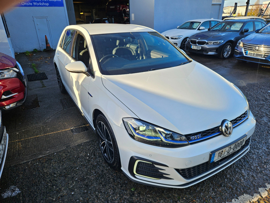 2018 Volkswagen Golf 1.4 GTE AUTOMATIC 201BHP *PLUG IN PETROL HYBRID* NCT 12/27 FINANCE AVAILABLE FROM €76 PER WEEK 2 KEYS/ REVERSE CAMERA/ BLUETOOTH/ USB/ AUX/  CHARGING CABLES AVAILABLE/ HISTORY CHECKED €16,950