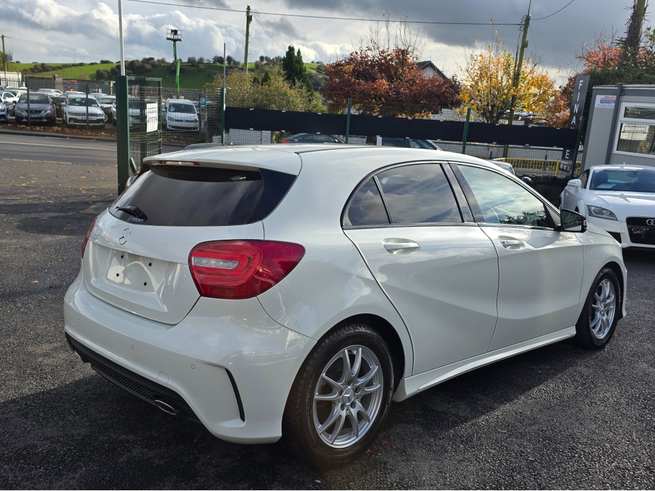 2013 Mercedes-Benz A Class ( 132 REG ) A180 AMG INTERIOR FULL LEATHER  HEATED ELECTRIC SEATS / HI SPEC  LOW ROAD TAX BAND / SIMI DEALER €13,450