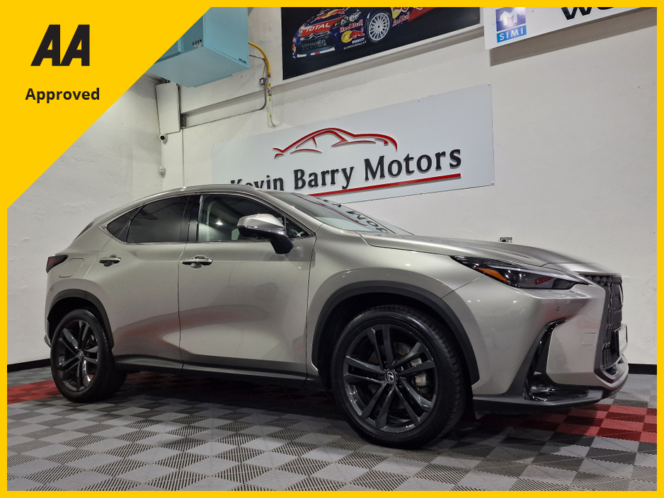 2024 Lexus NX 450 h+ 2.5 PREMIUM PLUS PACK (PLUG IN HYBRID) AUTOMATIC **ONE OWNER / TOP SPEC / ADAPTIVE CRUISE CONTROL / BLIND SPOT ASSIST / HEATED & COOLING SEATS / SAT NAV / 360 DEGREE CAMERA / WIRELESS PHONE CHARGING** €60,900