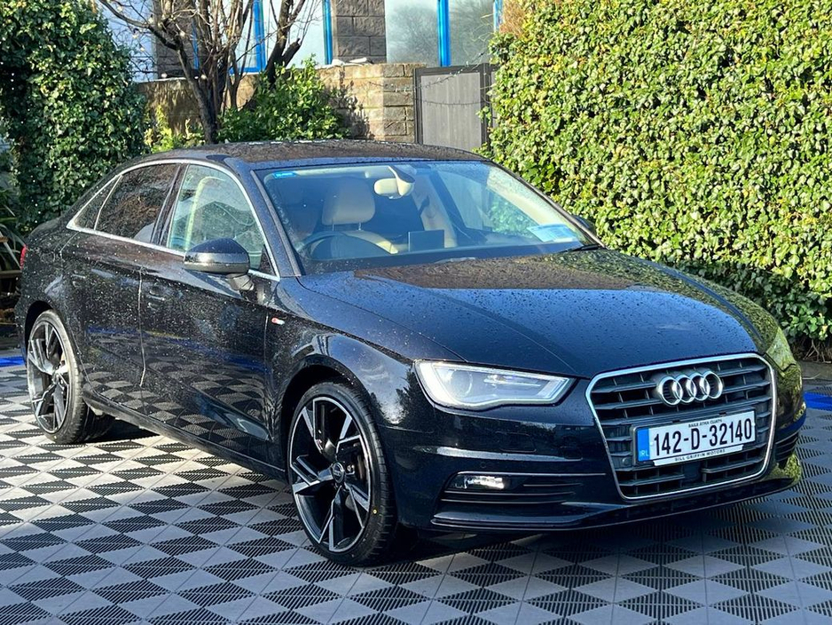 2014 Audi A3 S-LINE PACK 1.4 TFSI AUTO // SERVICE HISTORY // REVERSE CAMERA // LEATHER INTERIOR €12,950