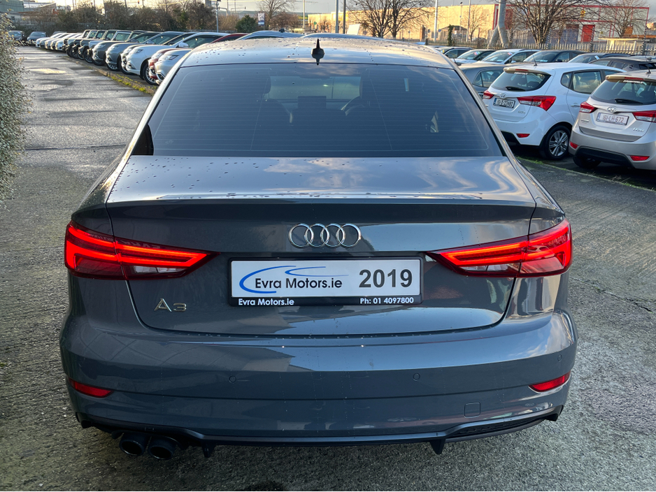 2019 Audi A3 S-LINE BLACK EDITION SALOON AUTOMATIC 1.4 PETROL //HIGH SPEC//LOW MILES//HALF LEATHER HEATED SEATS//KEYLESS ENTRY//ADAPTIVE CRUISE CONTROL//
