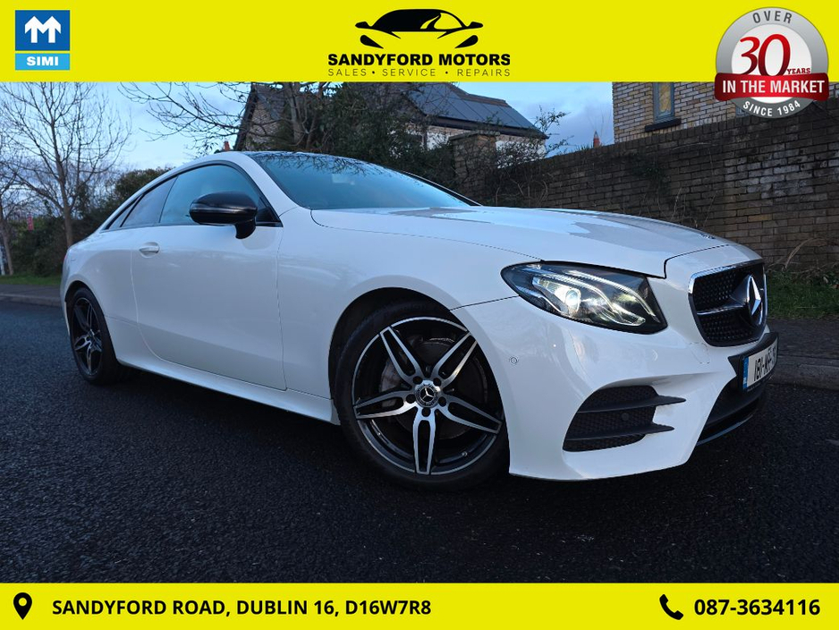 2018 Mercedes-Benz E Class AMG Sport 2DR Auto €29,950