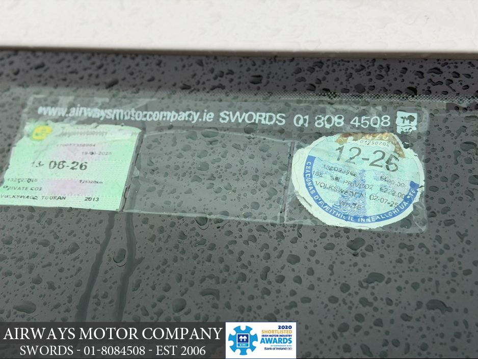 2013 Volkswagen Touran 1.4 TSI DSG - 7 SEATER €7,950