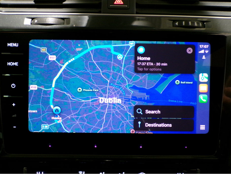 2018 Volkswagen Golf *2018*ONLY 16,000 MILES*AUTO*VW GOLF 1.2 MARK 7.5*COLOUR CAMERA*SAT-NAV*APPLE-CARPLAY*ANDROID AUTO*UP-GRADED VW ALLOYS*XL MEDIA*FLAT-BOTTOM SPORT STEERING WHEEL WITH ADAPTIVE CRUISE CONTROL**RADAR ASS €18,900