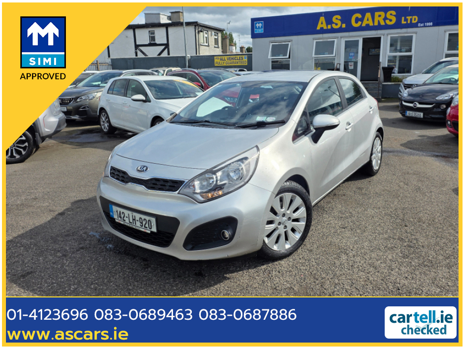 2014 Kia Rio 1.4 5DR AUTOMATIC €6,995