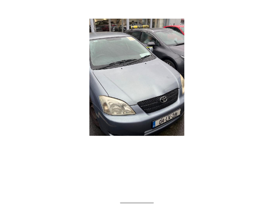 2004 Toyota Corolla 1.4 5DR TERRA €1,750