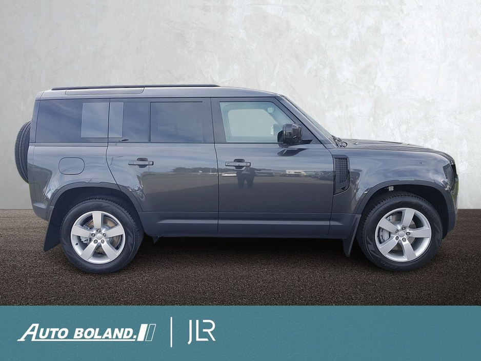 2025 Land Rover Defender 110 PHEV P300e - 6 Seat, Pan Sunroof, Towbar, Adaptive Cruise Control, Cold Climate Pack, Heated Seats €103,995
