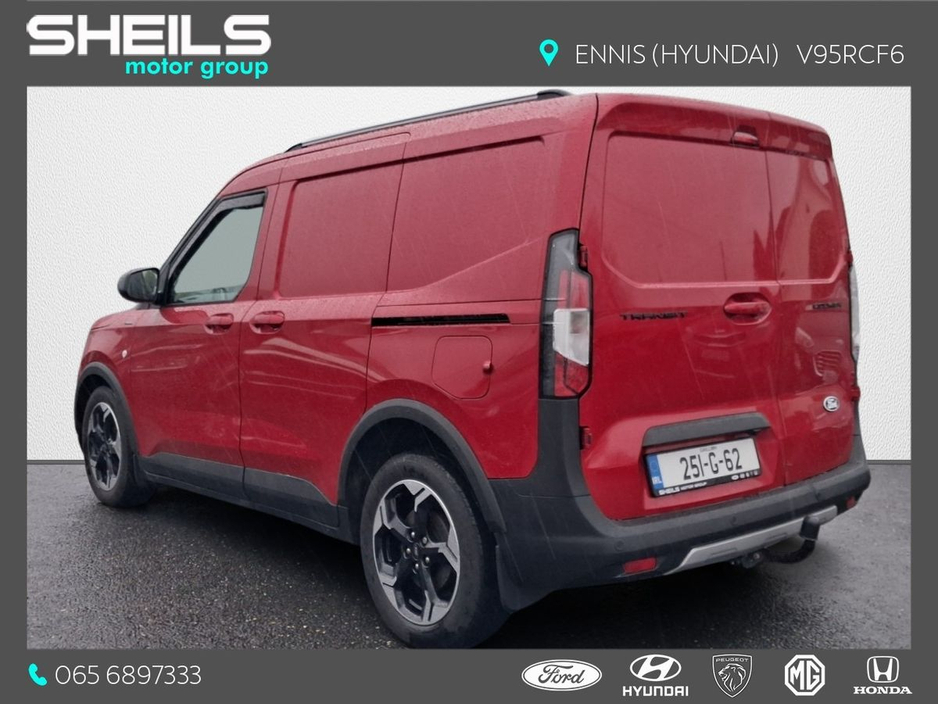 2025 Ford Courier ACTIVE 1.0 L ECOBOOS 125BHP A7 F €23,950