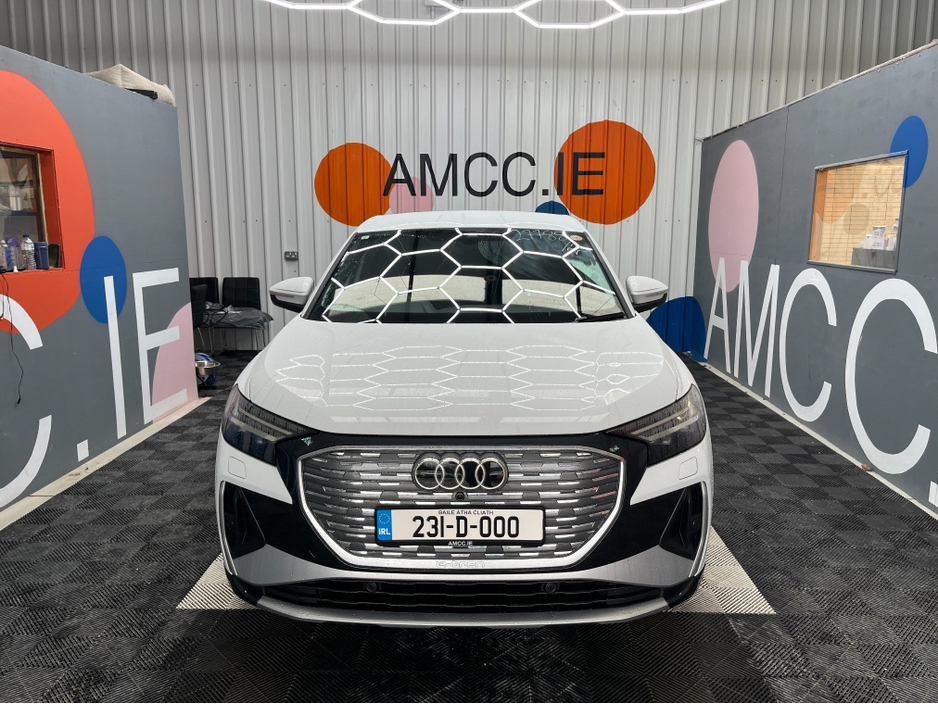 2023 Audi Q4 e-tron €35950 2023 AUDI Q4 E-TRON SPORTBACK 40 SLINE ELECTRIC AUTOMATIC / CRUISE CONTROL / 360° PARKING CAMERA / ELECTRIC MEMORY HEATED REAR & FRONT SEATS / PADDLE SHIFTERS / APPLE CARPLAY / AMBIENT LIGHTS €35,950