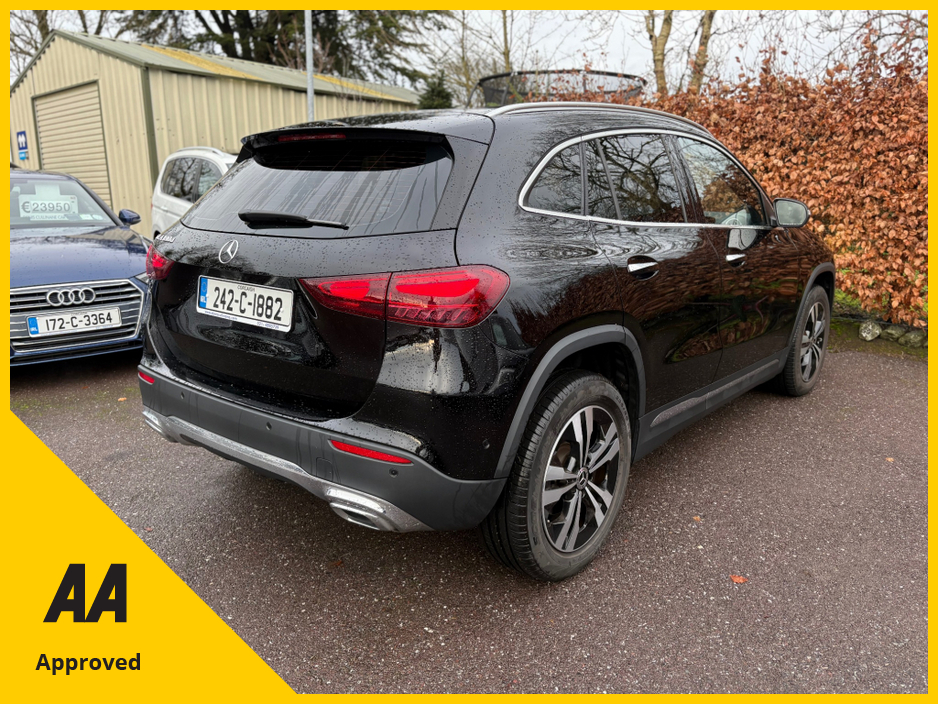 2024 Mercedes-Benz GLA Class 180D PROGRESSIVE PLUS | MASSIVE SPEC WITH VERY LOW KMS | MANUFACTURER WARRANTY VALID | SHOWROOM CONDITION | ALL TRADE INS CONSIDERED | COMPETITIVE FINANCE AVAILABLE | WALKAROUND VIDEO ON REQUEST. €47,950