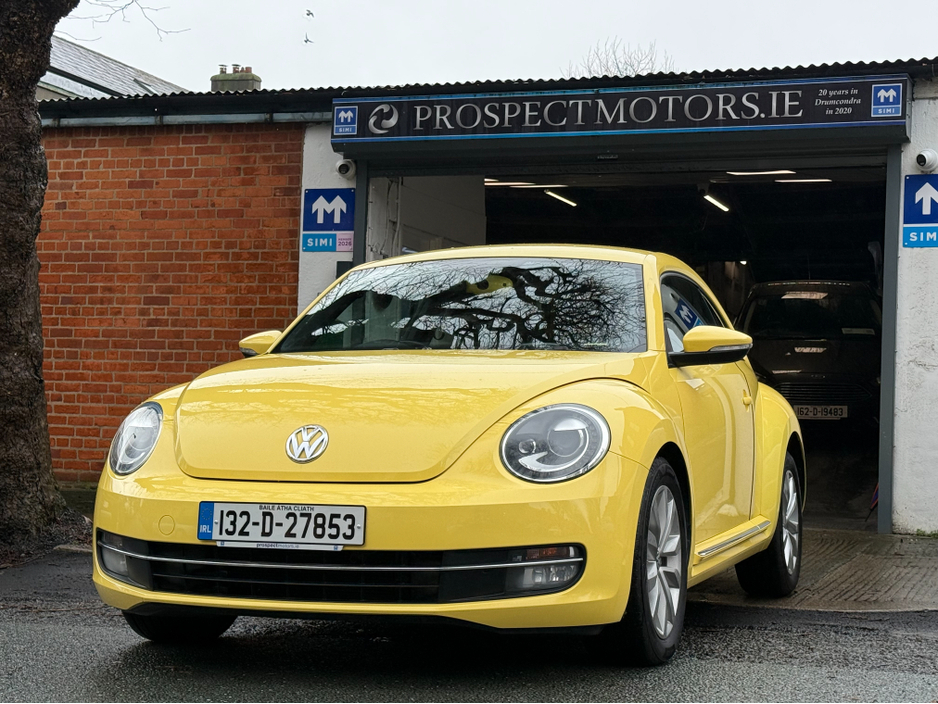 2013 Volkswagen Beetle 1.2tsi Automatic, Only 88kms, Only 88kms, New Nct 02/2027, Bluetooth, Apple Car Play, Android Auto, Reversing Camera, Full Leather, Heated Seats, Cruise Control, Alloys, A/C, Service & Warranty, SIMI, €10,950