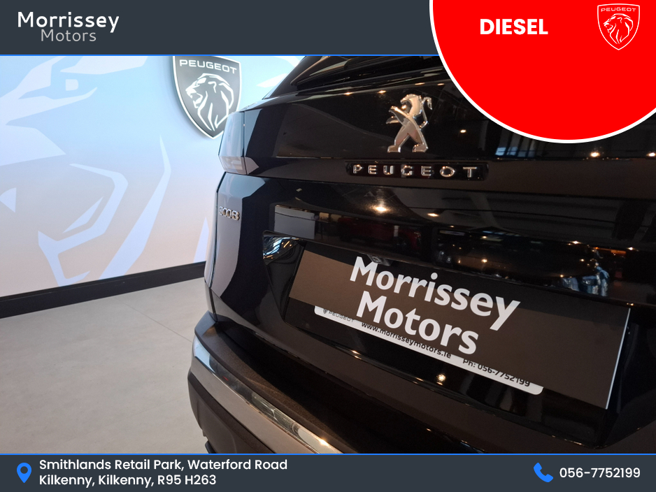 2021 Peugeot 3008 FL ALLURE 1.5 HDI 130 AUTO 6.2 €22,950