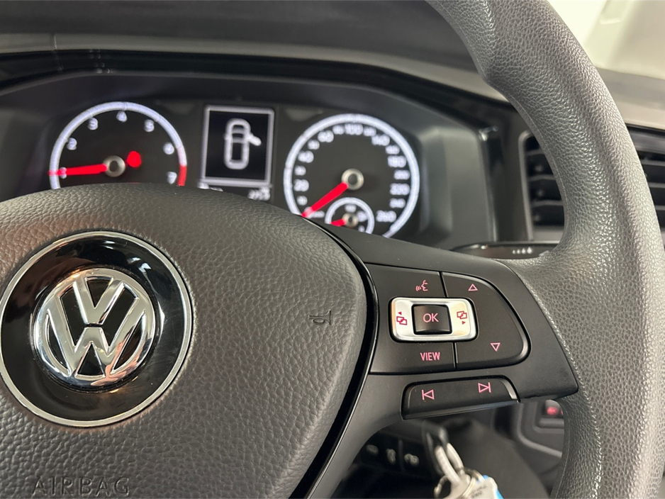 2018 Volkswagen Polo NEW NCT COMFORTLINE 1.0 MANUAL**MULTIFUNCTIONAL STEERING WHEEL**TOUCH SCREEN MEDIA DISPLAY**PARKING SENSORS**APPLE CARPLAY**BLACK CLOTH INTERIOR**SEMI DIGITAL DASH**ISOFIX**FINANCE AVAILABLE** €14,495