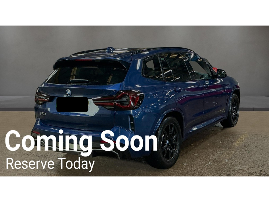 2023 BMW iX3 *232*ONLY 18,000 MILES*BMW IX3 M-SPORT 210KW 80KWH EV AUTOMATIC**FULL SERVICE HISTORY*FULL BATTERY HEALTH CERTIFICATE*M-SPORT PACK*2 CHARGER*1 OWNER*FANTASTIC CONDITION SPEC Bluetooth,Apple car-p €41,900