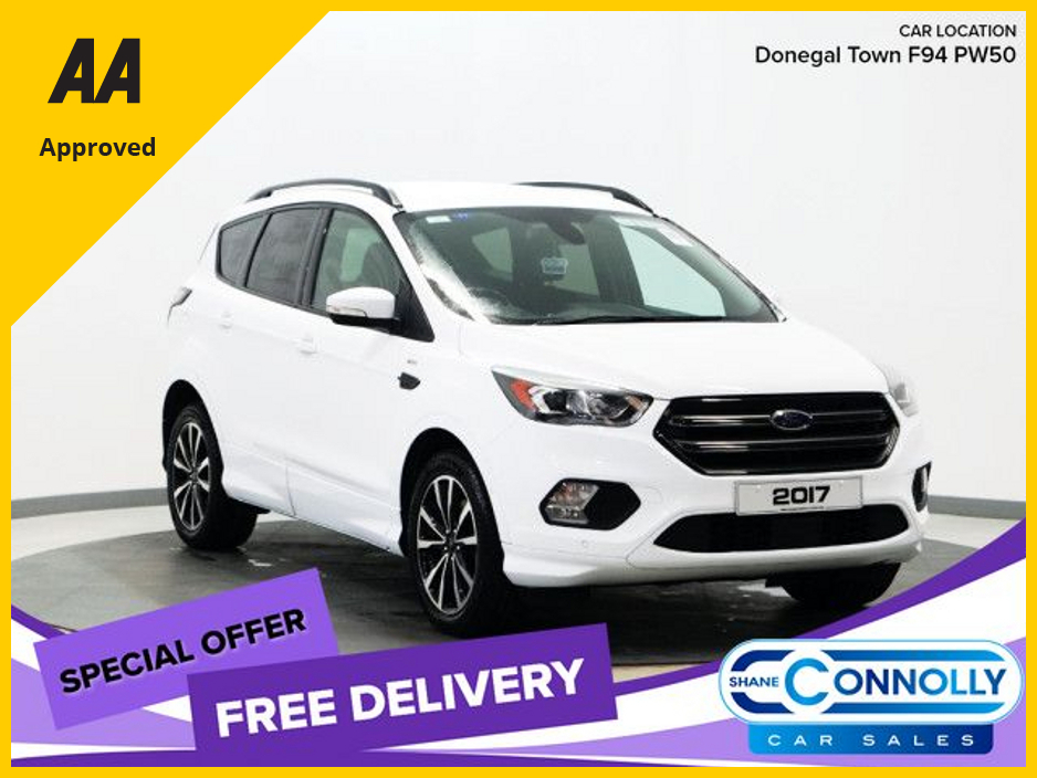 2017 Ford Kuga 1.5 TDCI 120PS FW FWD 4DR ST-LINE €15,800