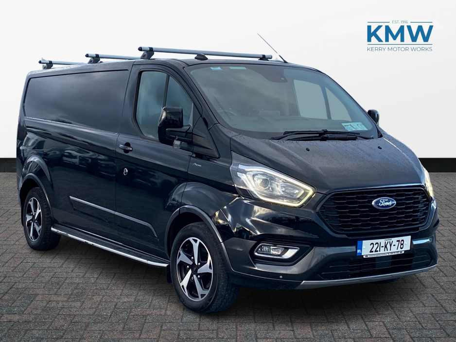 2022 Ford Transit Custom 2.0 TDCI LWB Active 170 BHP..Very high spec..No VAT €27,500