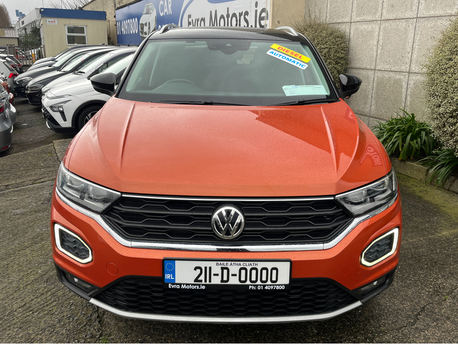 2021 Volkswagen T-Roc STYLE AUTOMATIC 2.0 DIESEL //REVERSE CAMERA//KEYLESS ENTRY//ADAPTIVE CRUISE CONTROL// €25,950