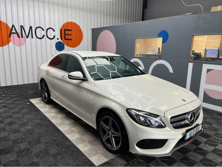 2016 Mercedes-Benz C Class €20950! 2016 MERCEDES-BENZ C220D AVANTGARDE AMG LINE 2.0 AUTOMATIC / CRUISE CONTROL / REVERSE CAMERA / ELECTRIC MEMORY & HEATED SEATS / PADDLE SHIFTERS / AMBIENT LIGHTS AND MORE €20,950