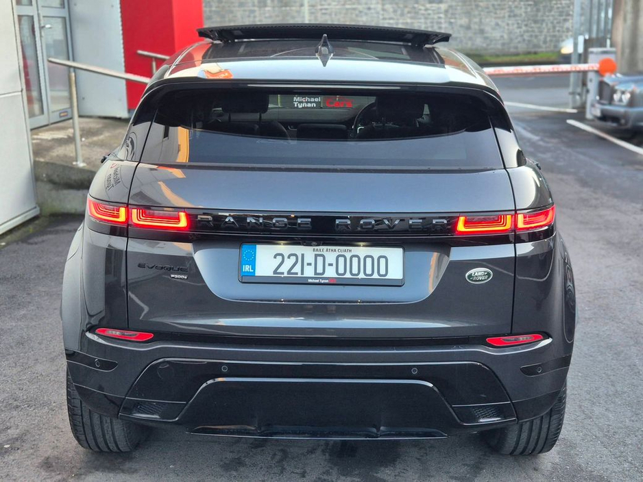 2022 Land Rover Range Rover Evoque R-Dynamic S P300e 1.5 Petrol Plug-In Hybrid Auto, Opening Panoramic Sunroof, Black Leather Seats - First Registered November 2022 - Trade in Price €37 €36,999