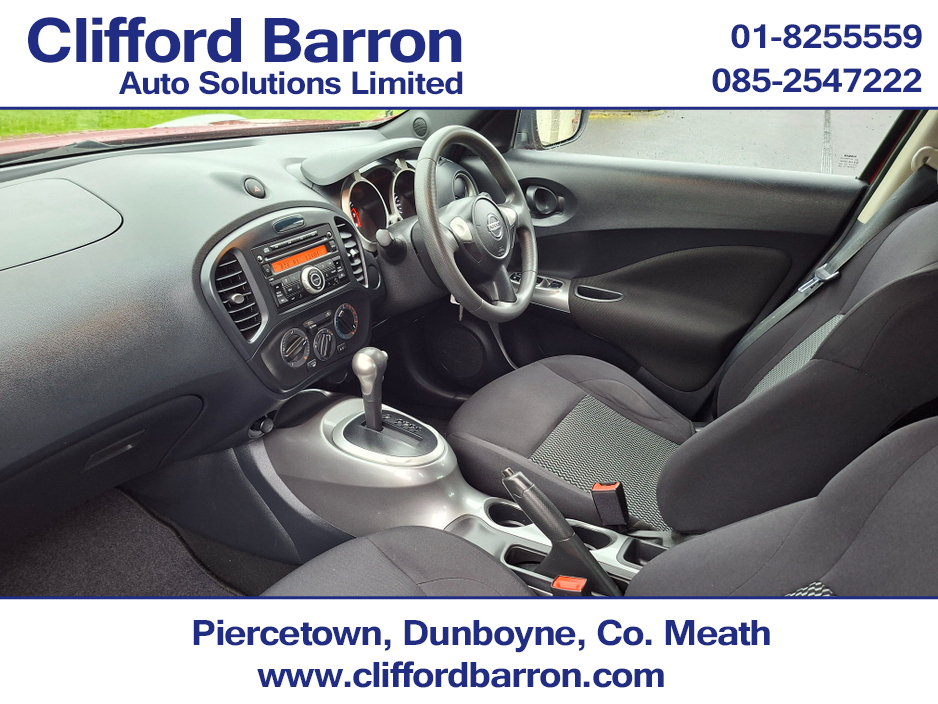 2017 Nissan Juke 1.6 XE CVT E6 4DR AUTO €12,750